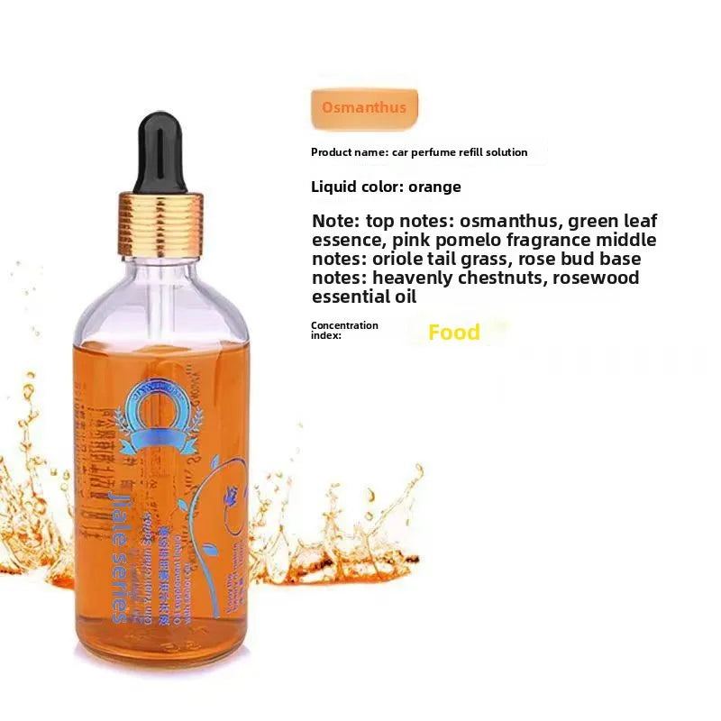 Car Perfume Refill Liquid, High-End Car Essential Oil, Deodorizing Cologne for Men and Women, Long-Lasting Light Fragrance, Car Aromatherapy