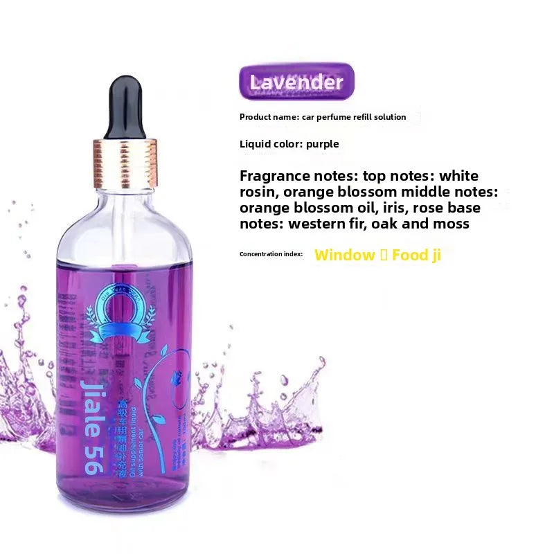 Car Perfume Refill Liquid, High-End Car Essential Oil, Deodorizing Cologne for Men and Women, Long-Lasting Light Fragrance, Car Aromatherapy