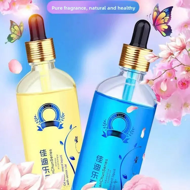 Car Perfume Refill Liquid, High-End Car Essential Oil, Deodorizing Cologne for Men and Women, Long-Lasting Light Fragrance, Car Aromatherapy